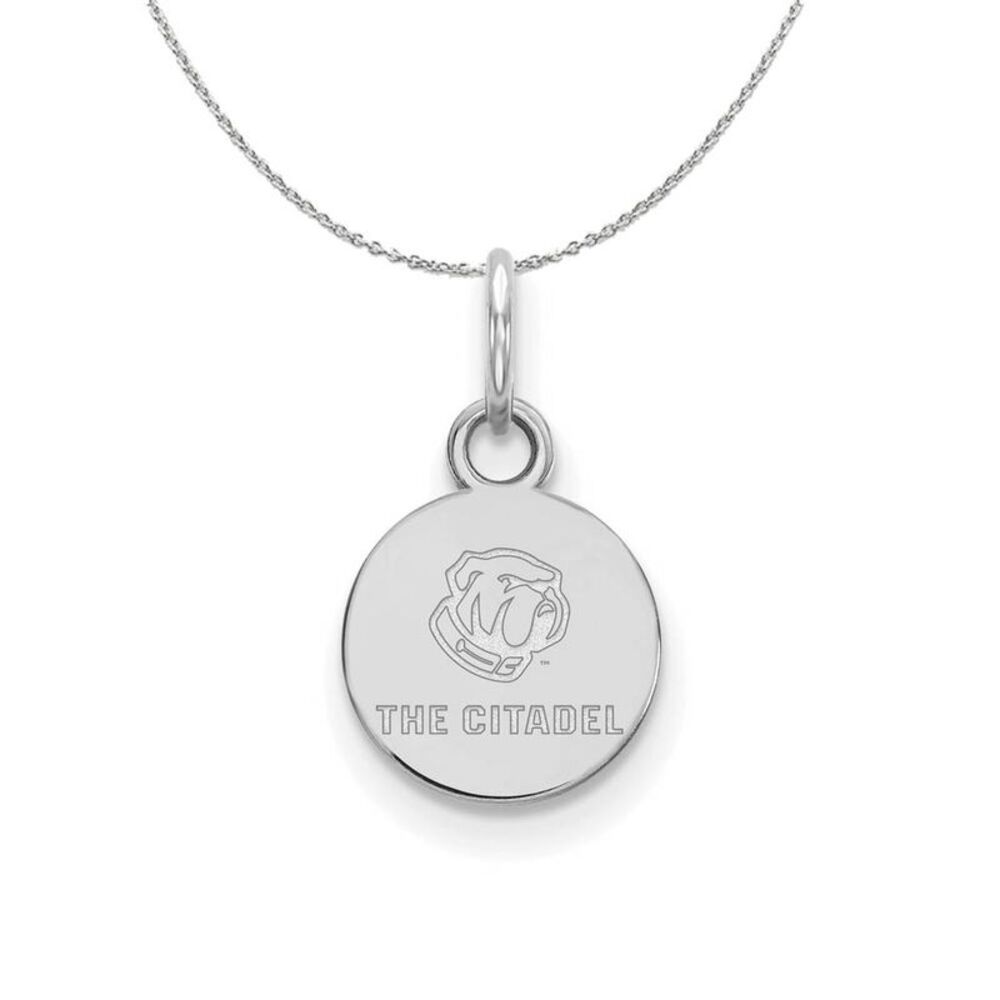 Rhodium Plated Sterling Silver The Citadel XS (Tiny) Necklace, 24 Inch